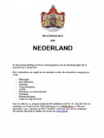 Dutch revenues: plan