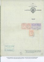 Dutch revenues: documentary 1917-28 ao steamship co insurance