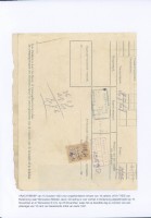 Dutch Indies documentary 1921 train bill for thee
