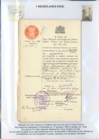 Dutch Indies passport woman and child 1929