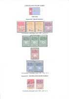 5 Dutch New Guinea documentary and wages stamps