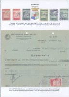 8 Curacao documentary 1910-1940s and receipt 1936