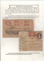 World War II Censorship Mail